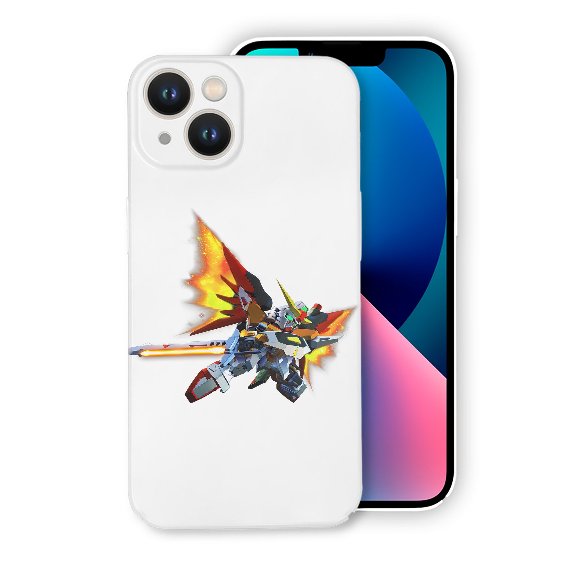 （画像用） 機動戦士ガンダム Mobile Suit Gundam 【iPhone 14シリーズ対応】ハードケース